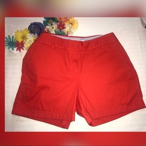 J.Crew red shorts
